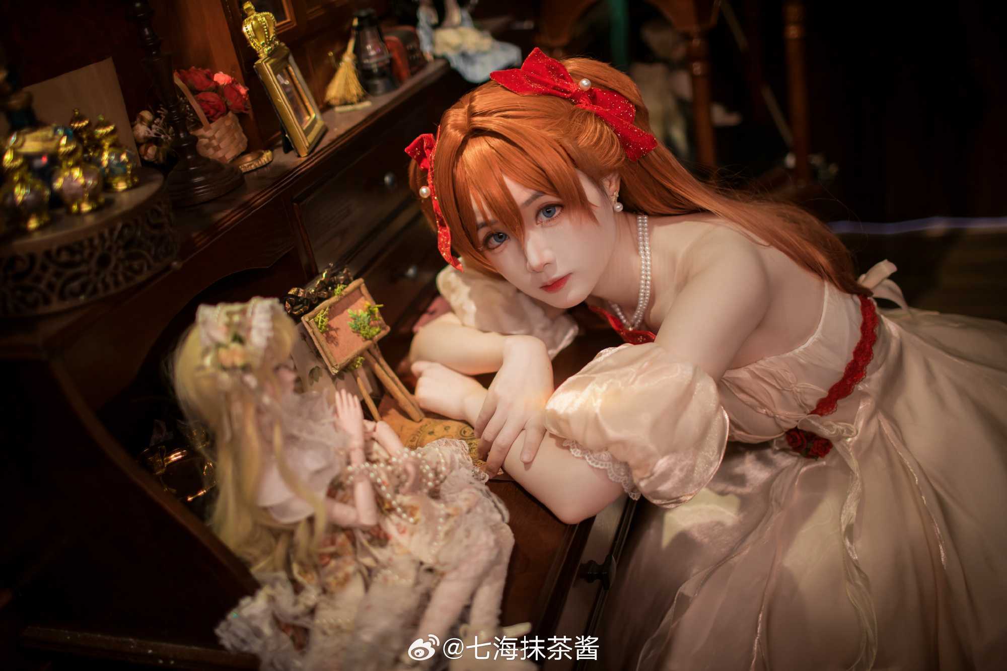 cosplay我知道，我只有这一条路可以走……新世纪福音战士明日香cos@七海抹茶酱