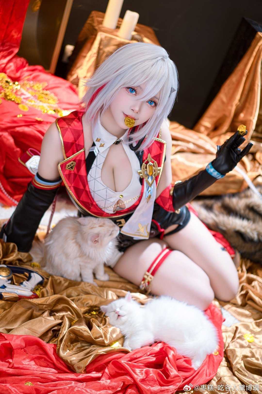 COSPLAY时间不等人，不妨现在就开始吧！崩坏：星穹铁道托帕@枣糕-吃谷人黛博魂