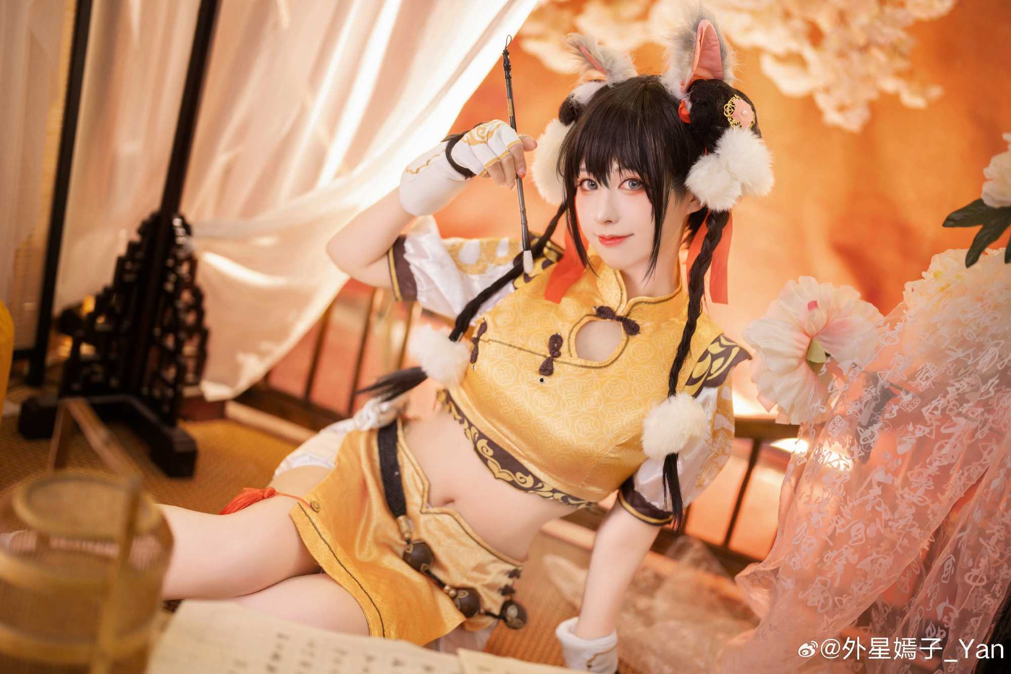 cosplay治愈之力已经好了~土御门胡桃@外星嫣子_Yan