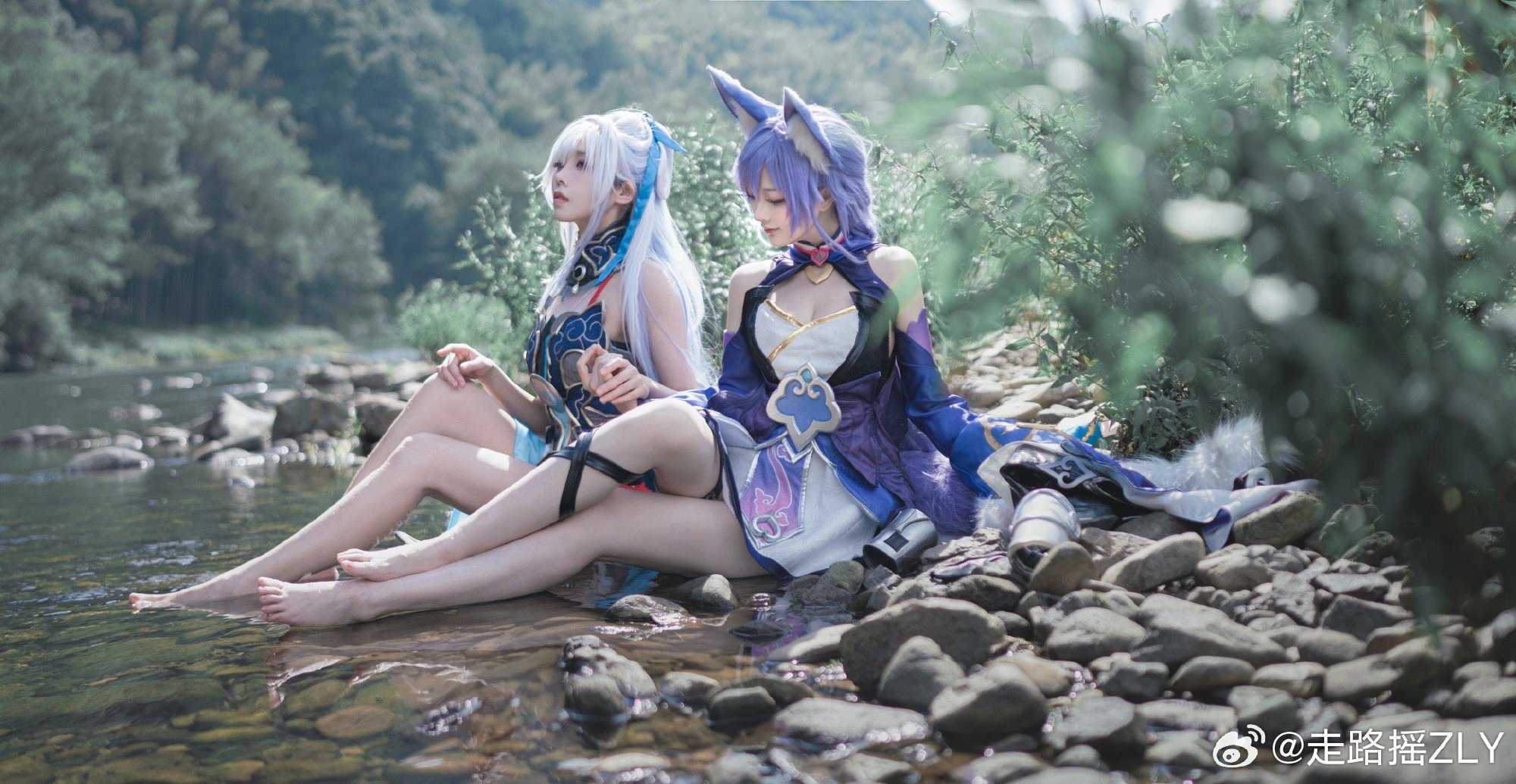 COSPLAY崩坏：星穹铁道镜流@走路摇白珩@南宫