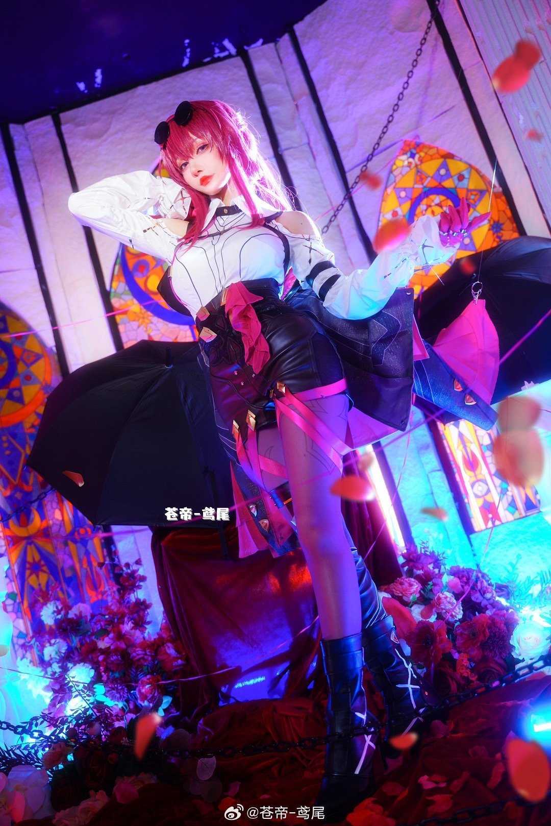 cosplay星穹铁道卡芙卡@苍帝-鸢尾