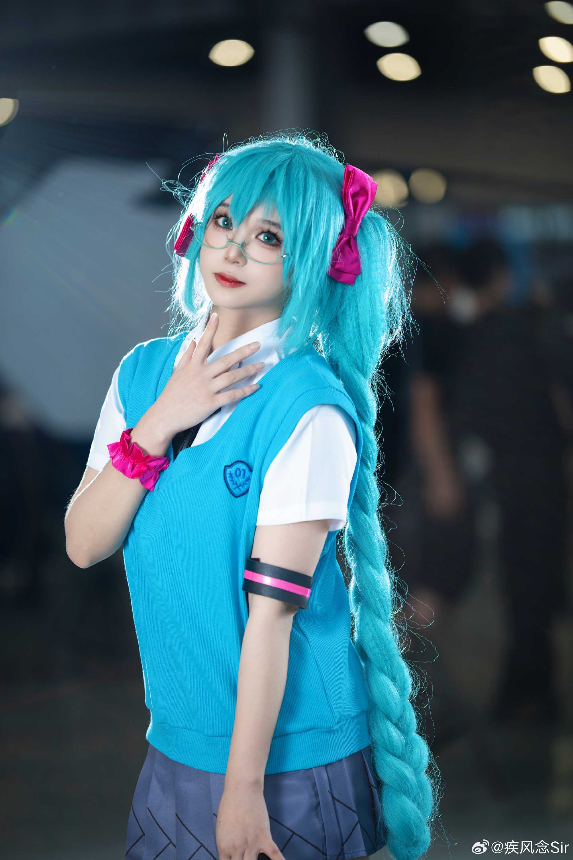 cosplay初音未来@疾风念Sir