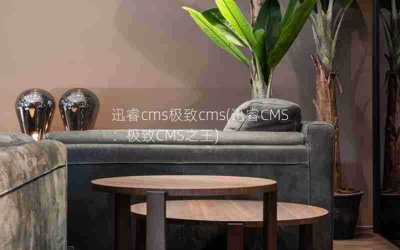 迅睿cms极致cms(迅睿CMS：极致CMS之王)