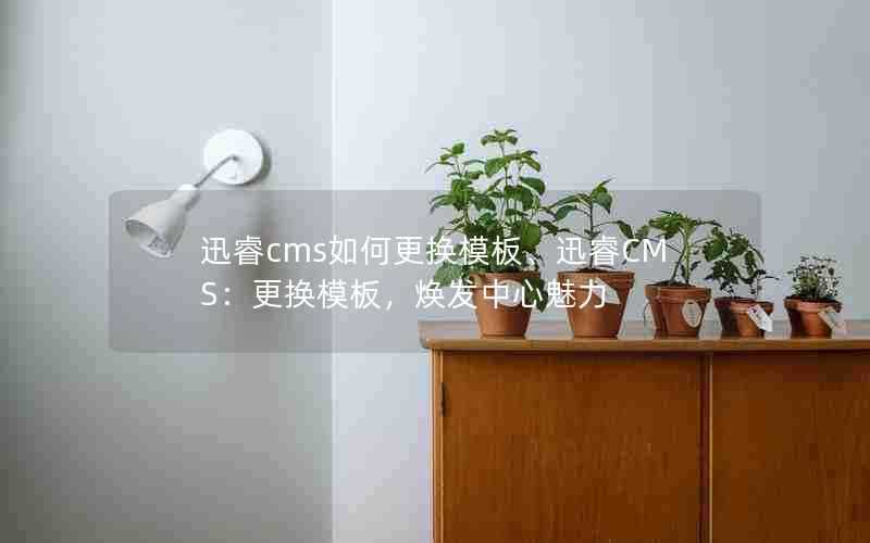 迅睿cms如何更换模板、迅睿CMS：更换模板，焕发中心魅力