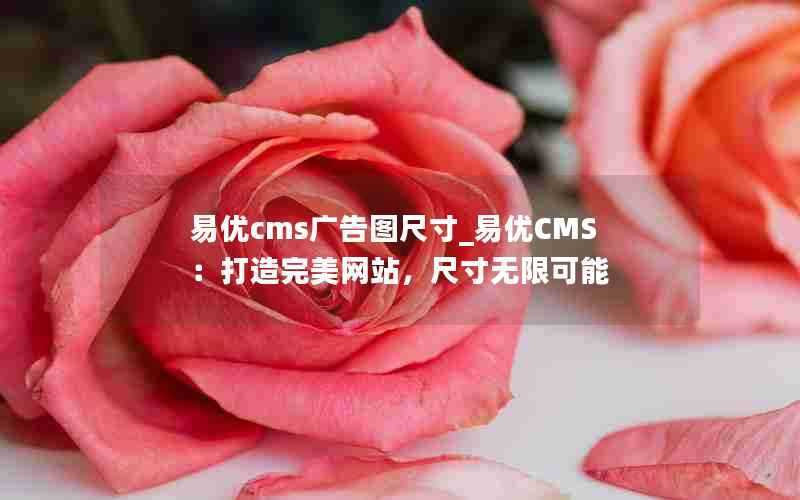 易优cms广告图尺寸_易优CMS：打造完美网站，尺寸无限可能