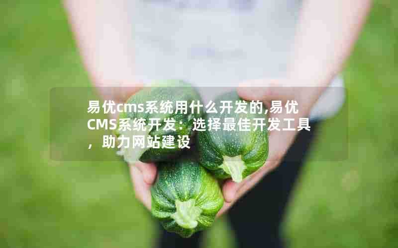 易优cms系统用什么开发的,易优CMS系统开发：选择最佳开发工具，助力网站建设