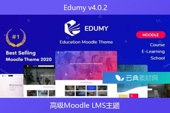 Edumy v4.0.2 – 高级Moodle LMS主题