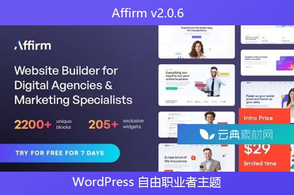 Affirm v2.0.6 – WordPress 自由职业者主题