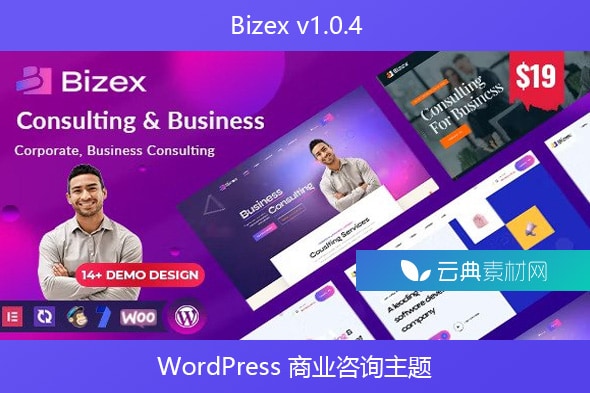 Bizex v1.0.4 – WordPress 商业咨询主题