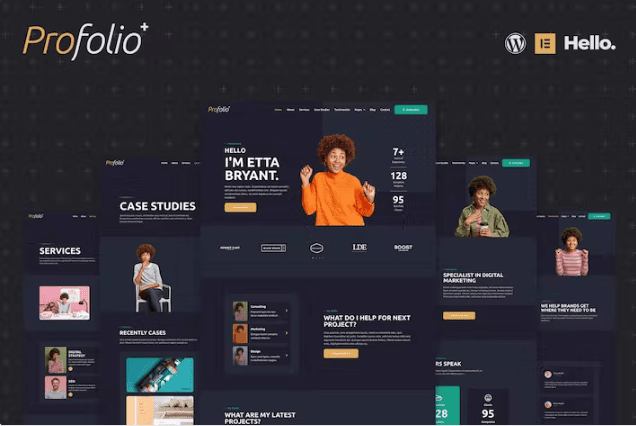 Profolio – CV Resume Portfolio Elementor 模板套件