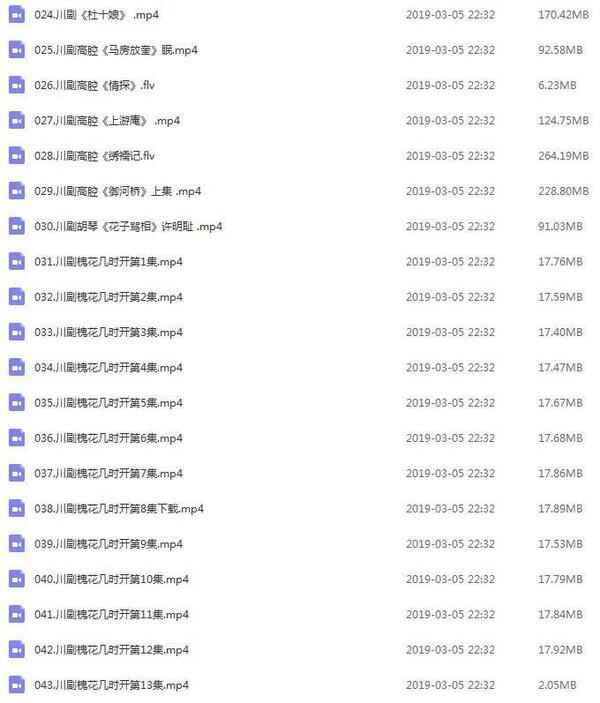 3900部川剧下载_川剧视频+川剧mp3全剧合集打包下载,全套视频教程学习资料通过百度云网盘下载 